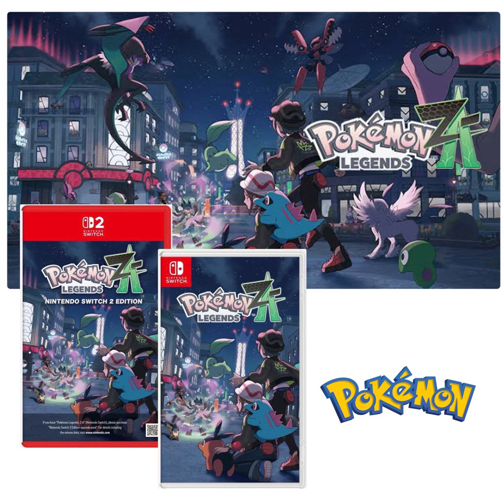 ( จอง)ของมาวัน 8.พย) Nintendo Switch 1-2 #1🍄 Pokémon ZA:Legends (English) Asia )