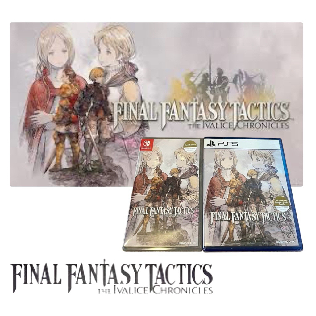 PS5,Ns1/RPG 🍄 Final Fantasy Tactics - The Ivalice Chronicles(มือ1+Code)