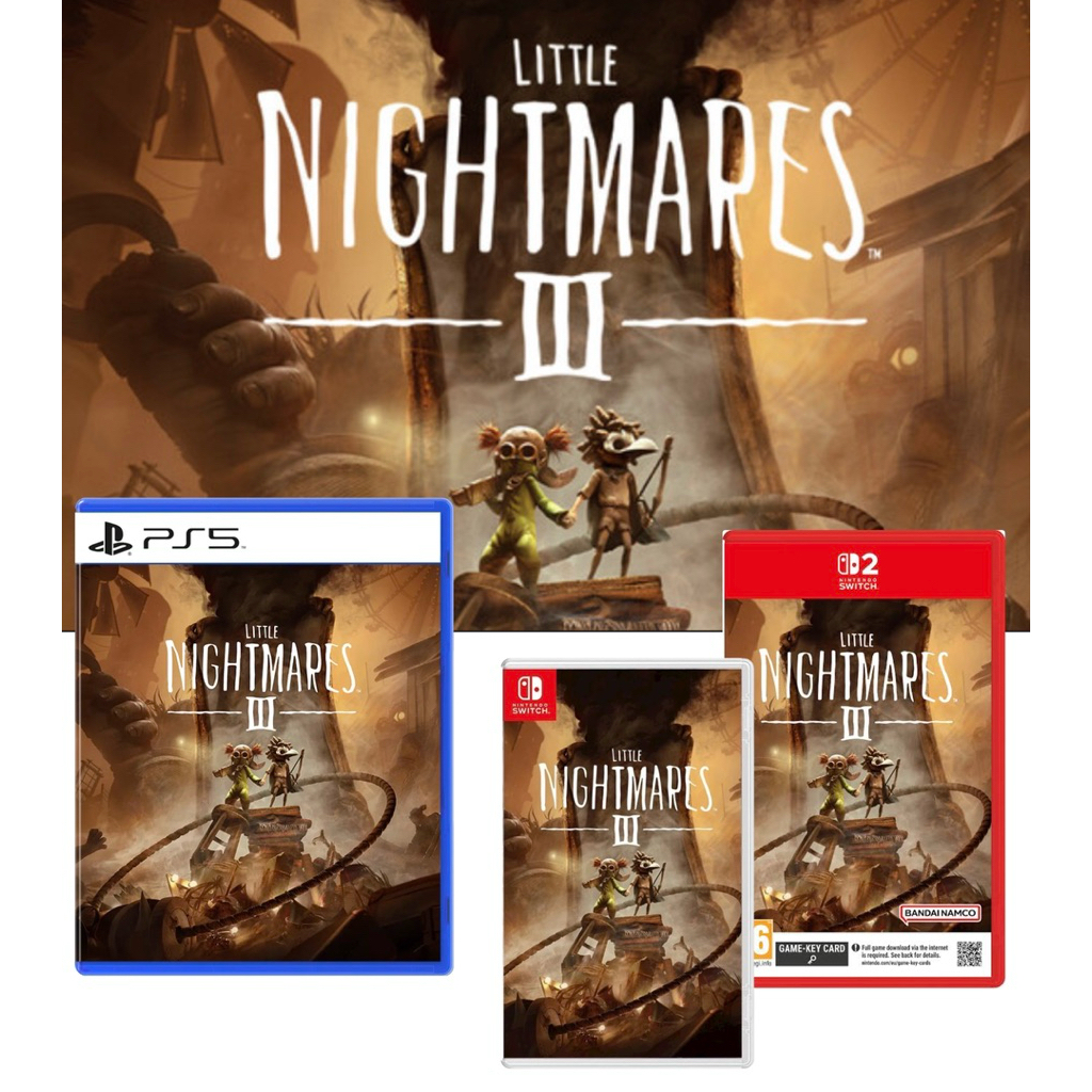 ( พร้อมส่ง) PS5,SW 1,2 :  ภาษาไทย ( Little Nightmare III Zone 3 Asia)