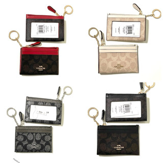 ✴️แท้ 💯% Mini Skinny ID Case In Signature  CW870