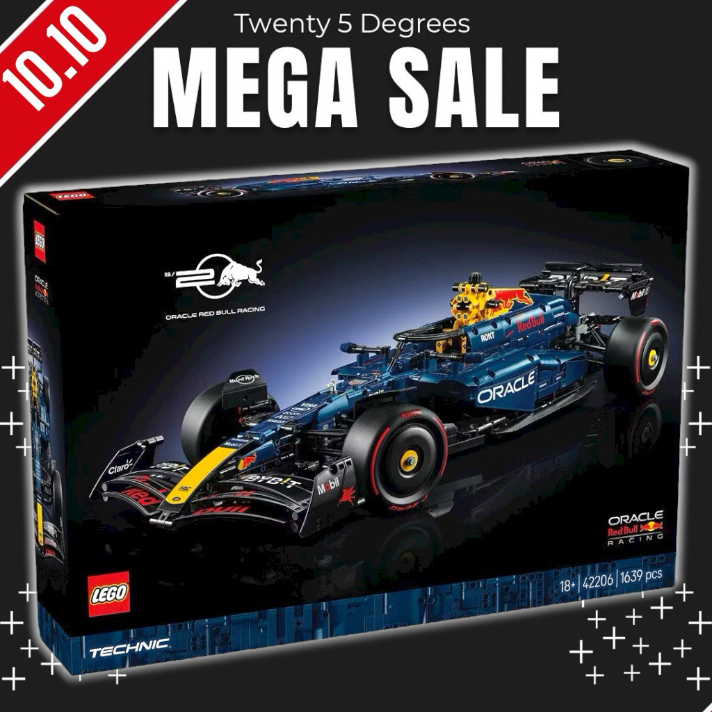 (พร้อมส่ง รับประกันกล่องสวย) Lego Technic 42206 Oracle Red Bull Racing RB20 F1 Car