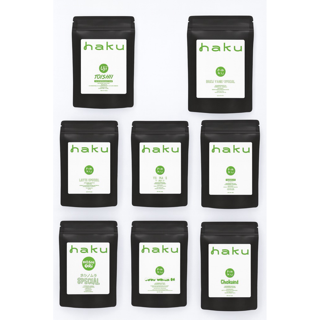 ใช้โค้ดลด 20%❗️ (พร้อมส่ง) Haku Matcha Hoshiori Chokume Toiishi Latte Special  Hoshiori Yame Special