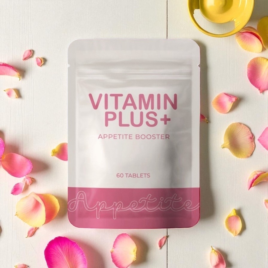 ✅ส่งฟรี✅vitamin plus+ เชอรี่ วิตามินพลัส ปรับสูตรใหม่ เพิ่มความอยากอาหาร เพิ่ม 4กิโล