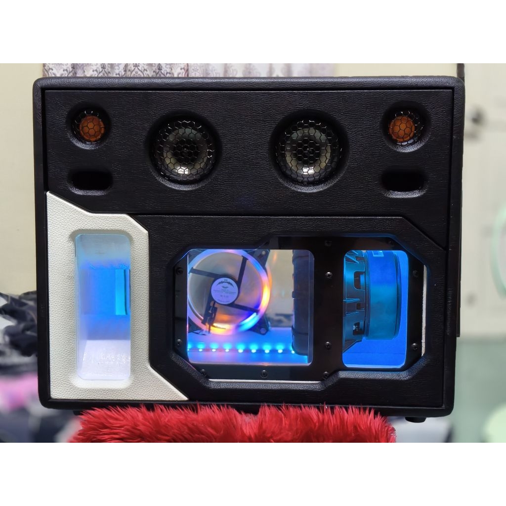 ลำโพง bluetooth DIY กระแทกข้างซับ6.5" 400 วัตต์