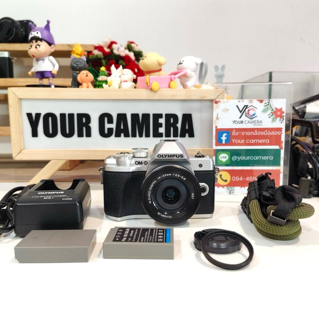 Olympus EM10 Mark iii + 14-42mm(สภาพสวย พร้อมส่ง)