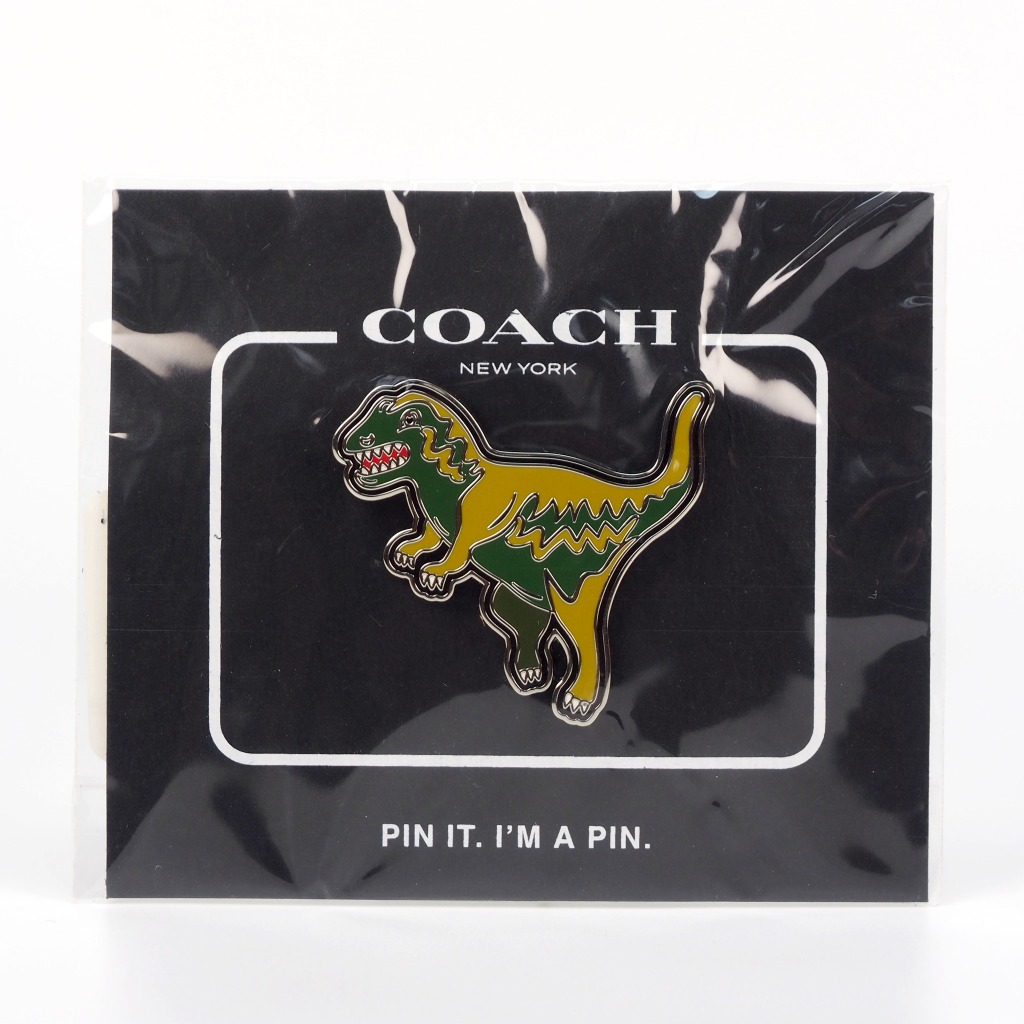 เข็มกลัด COACH ENAMEL REXY PIN แท้