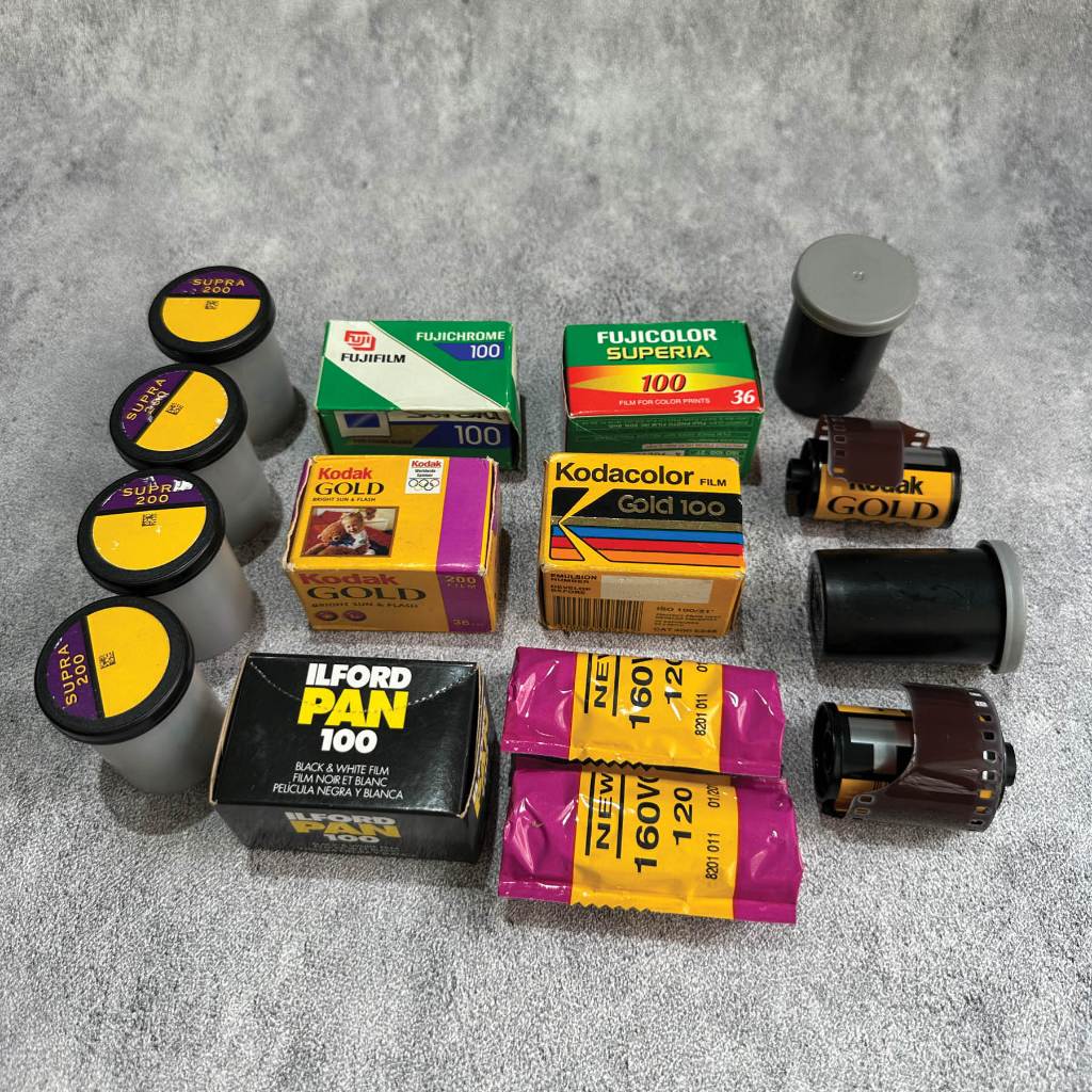ฟิลม์หมดอายุ film Kodak, Fuji, ILFORD