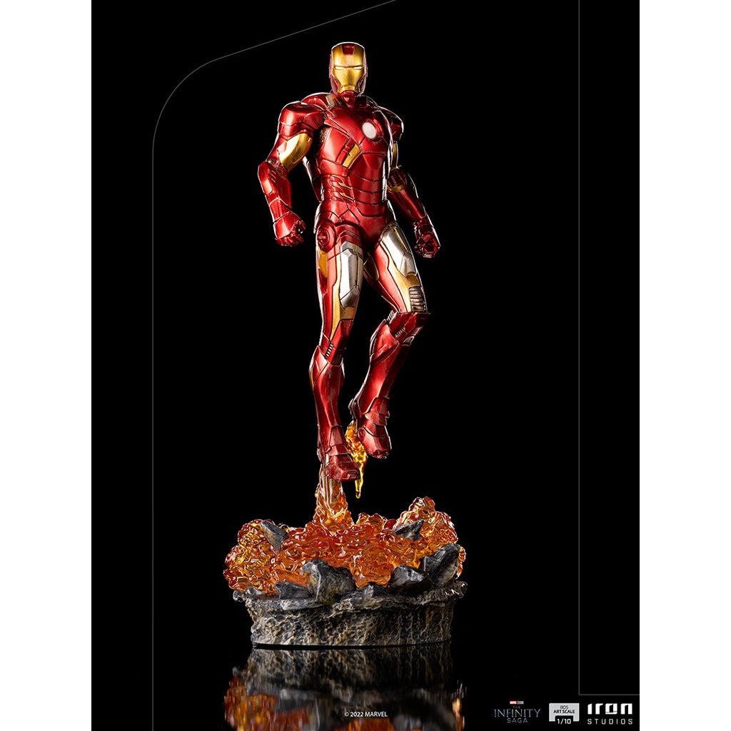 มือสอง Iron-man mark7 Infinity SAGA iron studios statue 1/10 ironman mk7
