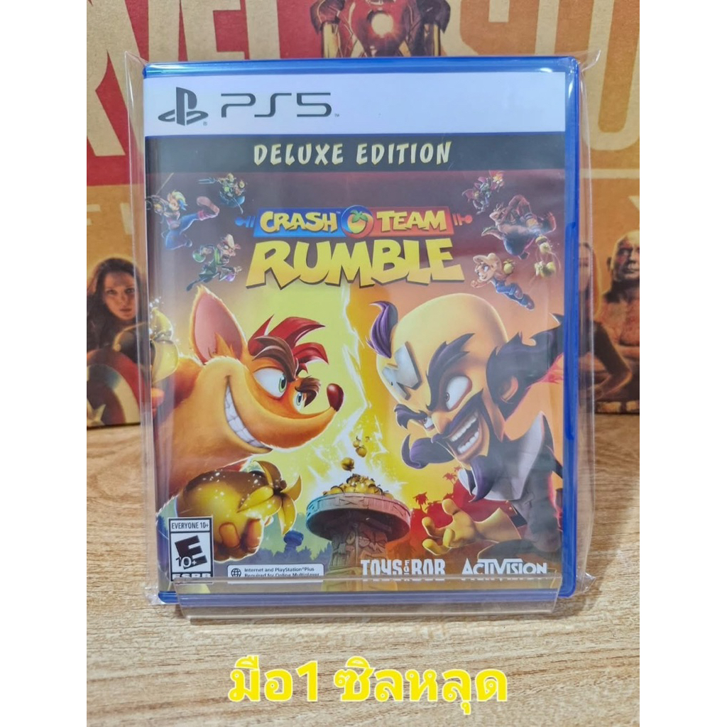 แผ่นเกม Ps5 (PlayStation 5)  Crash Team Rumble (มือ1ซีนหลุด)