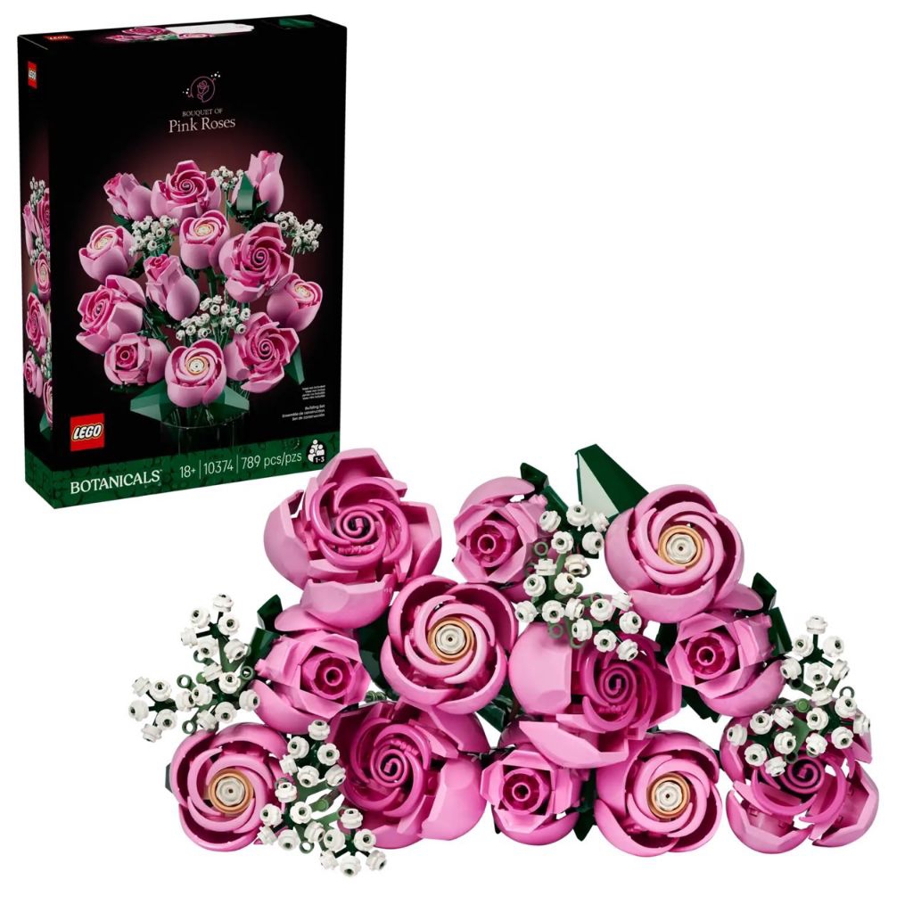 Lego The Botanical Collection 10374  Bouquet of Pink Roses สินค้าใหม่ รับประกัน ของแท้ 100%  ค่ะ