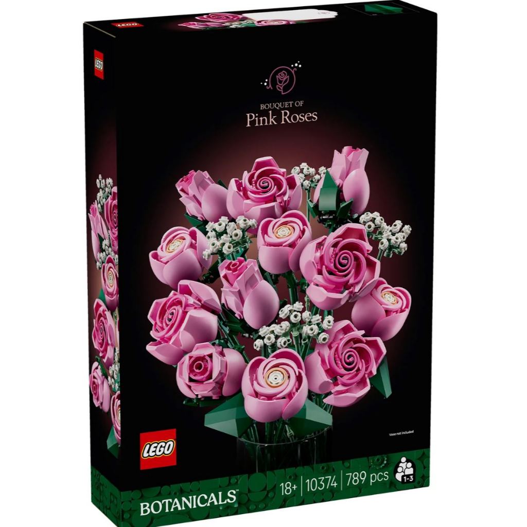 LEGO® Botanicals Bouquet of Pink Roses 10374