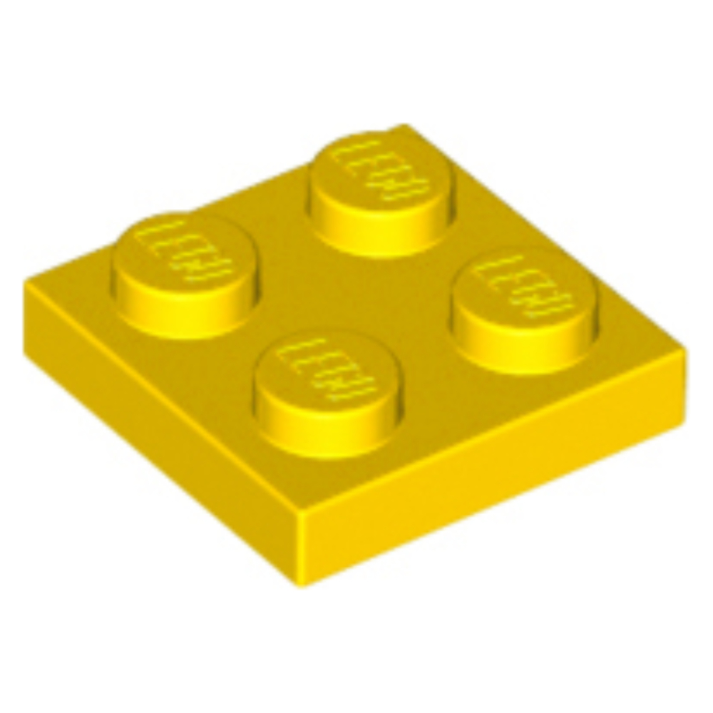 [103] ชิ้นส่วนเลโก้ Lego Part Plate 2 x 2 (3022) ราคา/ชิ้น