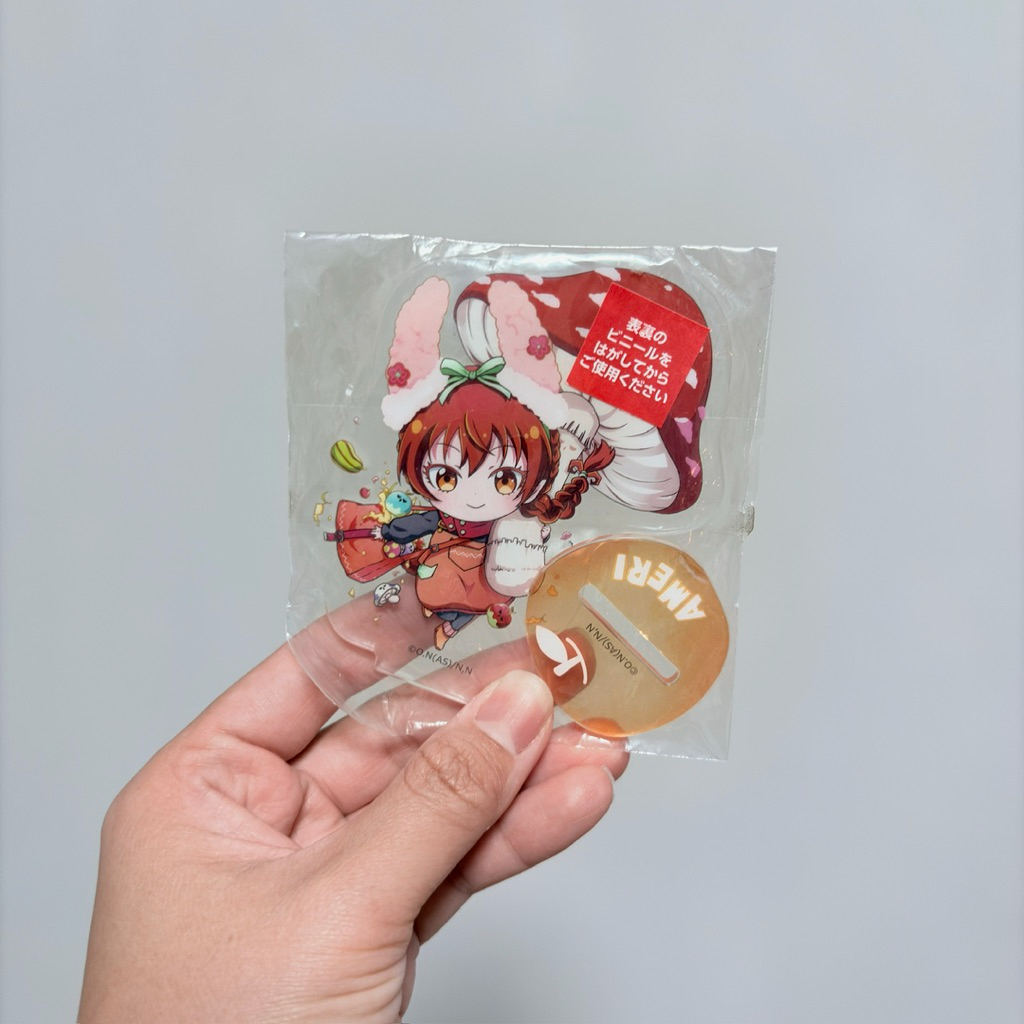 (งานแท้ สินค้ามือสองจากญี่ปุ่น) สแตนดี้ อะคริลิค  อนิเมะ KENMedia Iruma-kun Azazel Ameri Hiko Kuji A