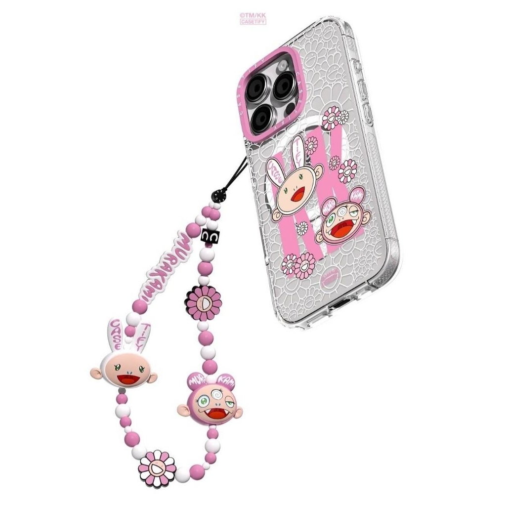 New Casetify x Murakami phone charm สายห้อยมือถือ หายากมากกกก มือ1ของแท้💯พร้อมส่ง