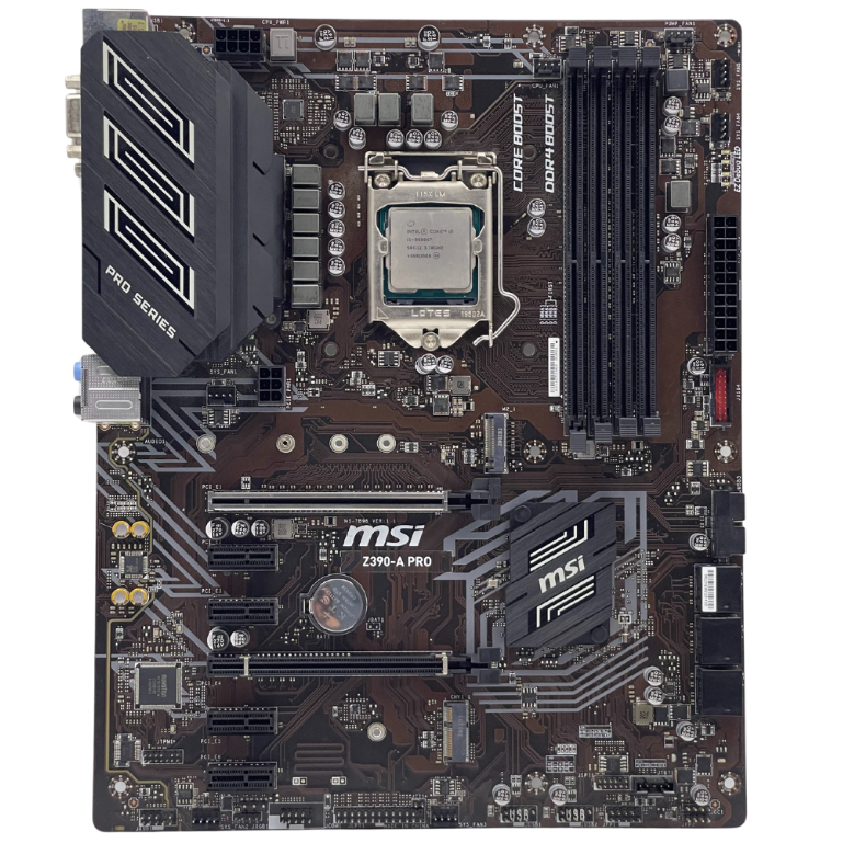 มือสอง ชุด Intel Core i5 9600KF พร้อมเมนบอร์ด MSI Z390 A PRO ประกัน 90 วัน