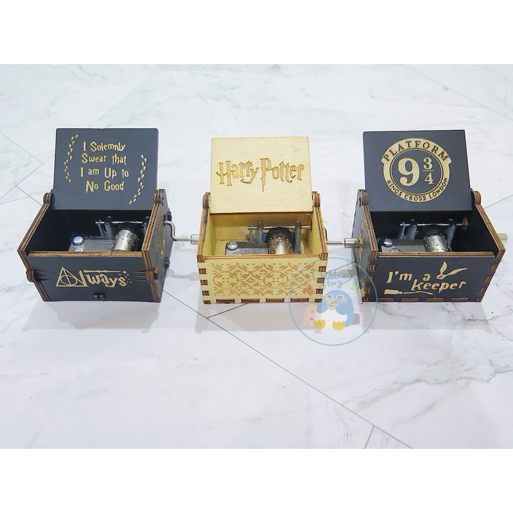 *พร้อมส่ง*กล่องดนตรีแฮรี่ กล่องดนตรีหมุนมือ ของตกแต่ง ฮัลโลวีน ของสะสม