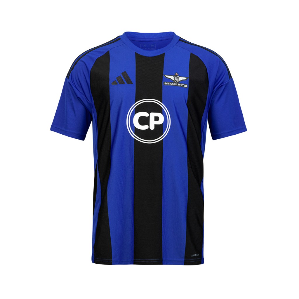 เสื้อแข่ง สีน้ำเงินดำ ACL ADIDAS TRUE BANGKOK UNITED HOME JERSEY 2025/26 BLUE BLACK