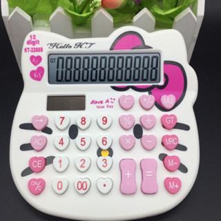 เครื่องคิดเลข  ใส่ถ่าน ลายการ์ตูน ใช้พลังงานแสงอาทิตย์ สินค้…