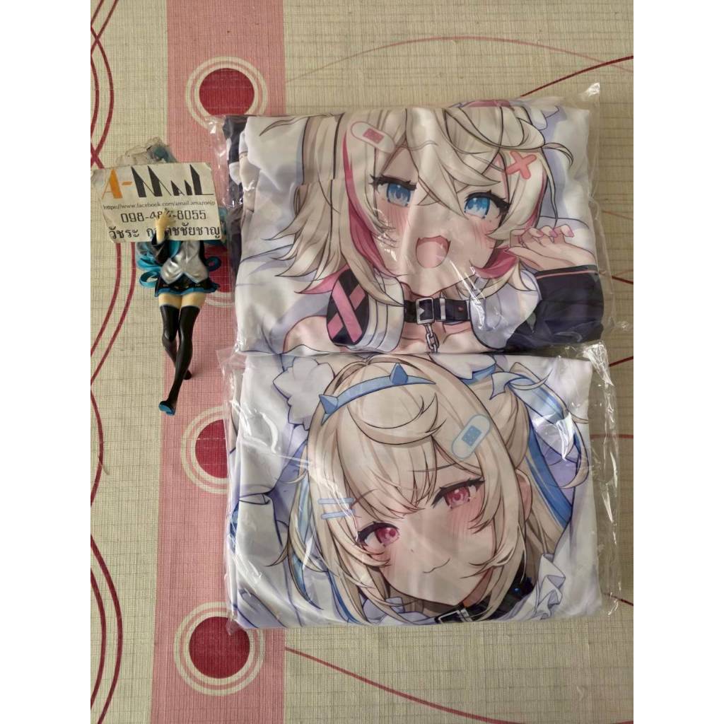 [พร้อมส่ง] hololive FUWAMOCO Fuwawa Mococo Abyssgard Dakimakura Pillow Cover Birthday Celebration 20