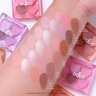 ODBO BABY CUTESY PALETTE - OD2035 #พาเลทเบบี้คิ้วท์ซี่ รุ่นขายดี