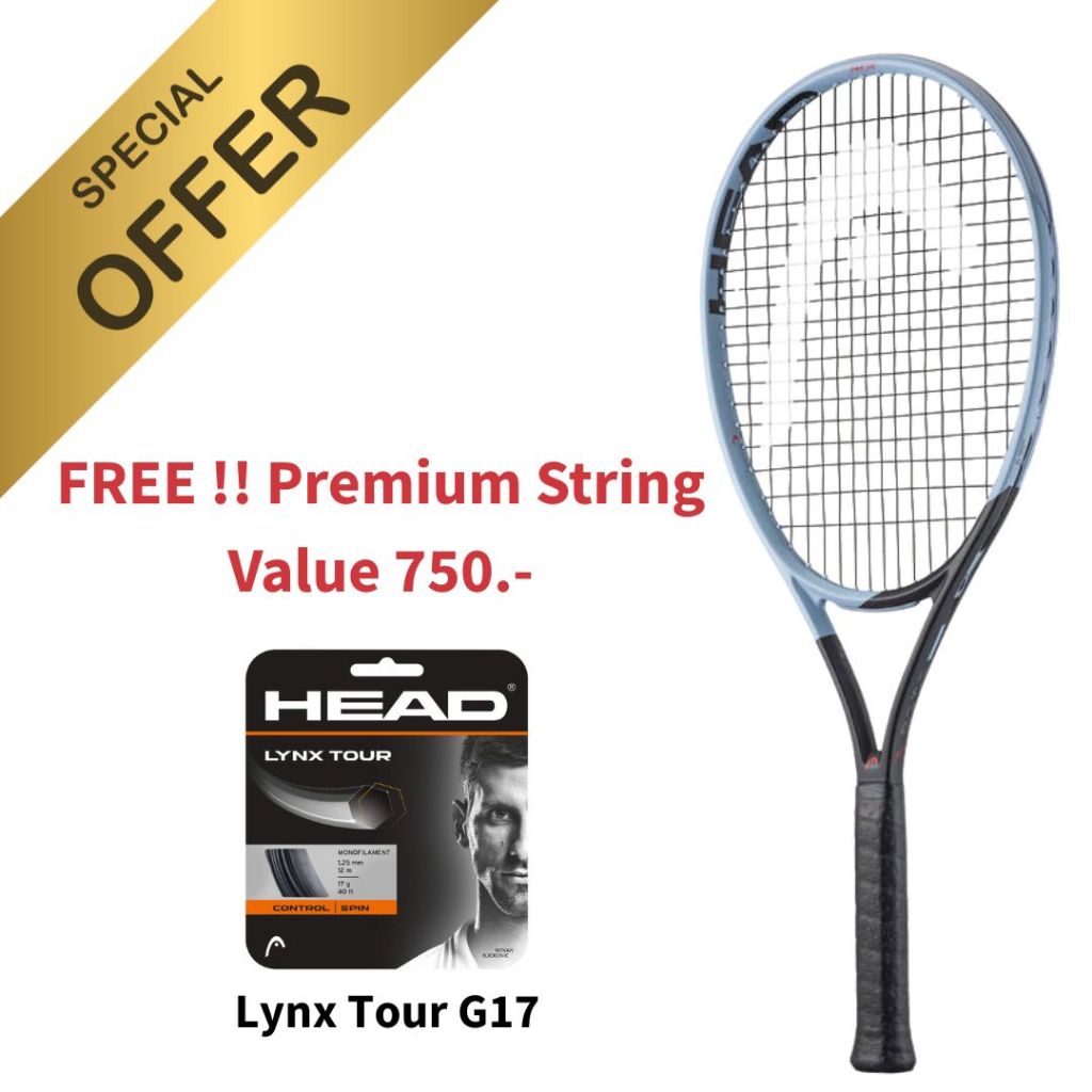HEAD ไม้เทนนิส Instinct PWR 110 2025(110 in²/ 265 g/ L2) FREE!! Lynx Tour String มูลค่า 790฿(232045)