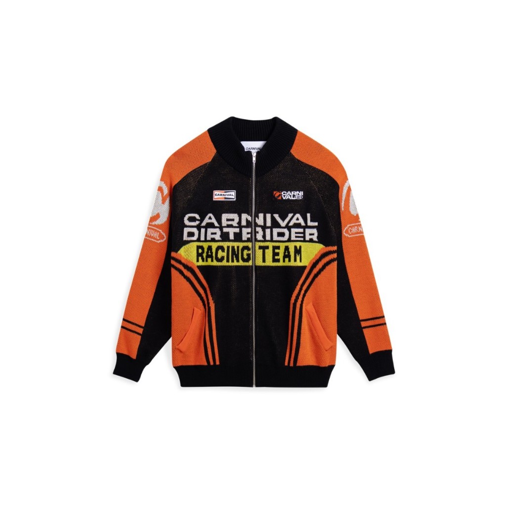 CARNIVAL CNVSS25J002OG RACING TEAM JACKET ORANGE