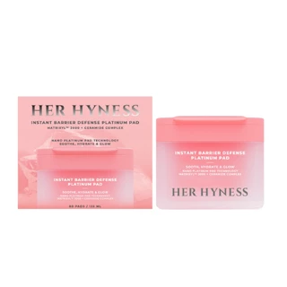 HER HYNESS INSTANT BARRIER DEFENSE PLATINUM PAD 135ML 80 SHEETS โทนเนอร์แพด แพลทินัม 80 แผ่น