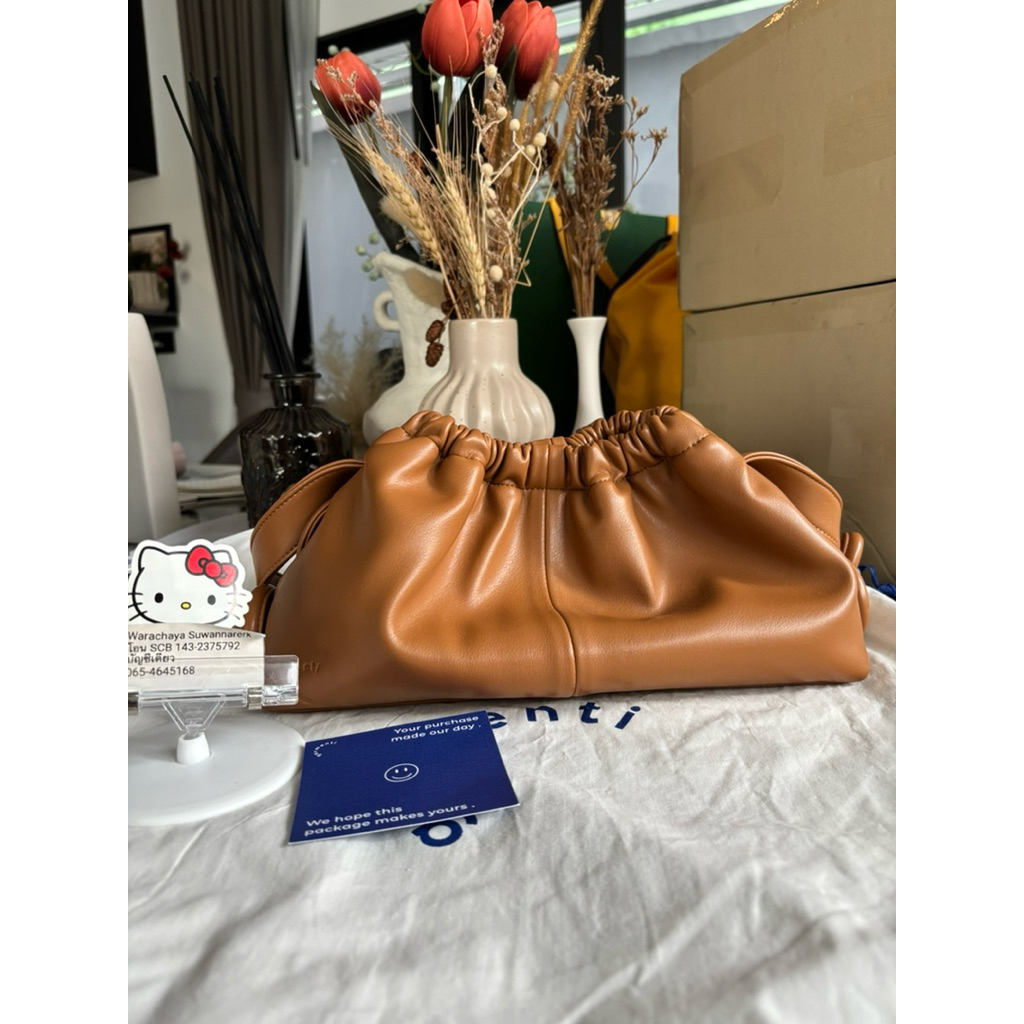 Gamenti Gyoza สีAlmond อปกถุงผ้า การ์ด ไม่มีตำหนิ (พร้อมส่ง)