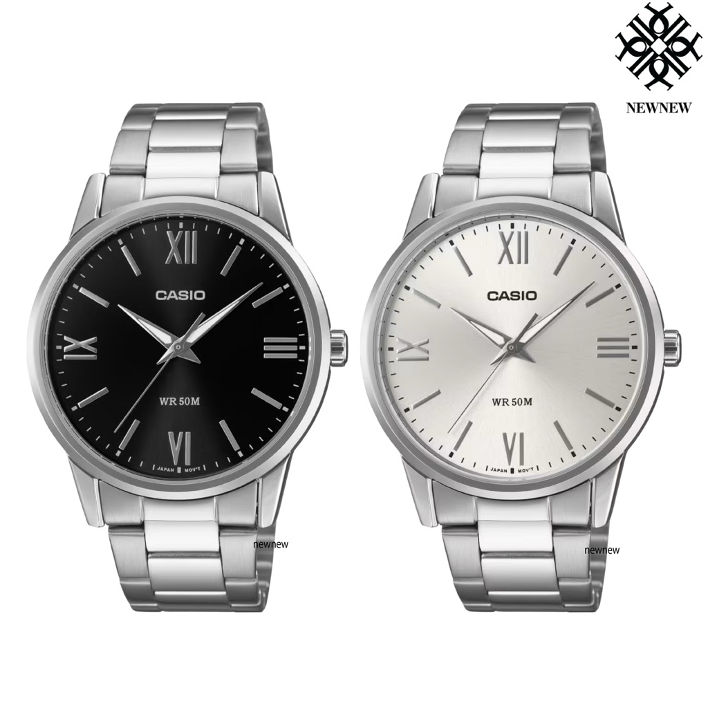 CASIO นาฬิกาข้อมือ MTP-1303DD-1AV MTP-1303DD-7AV