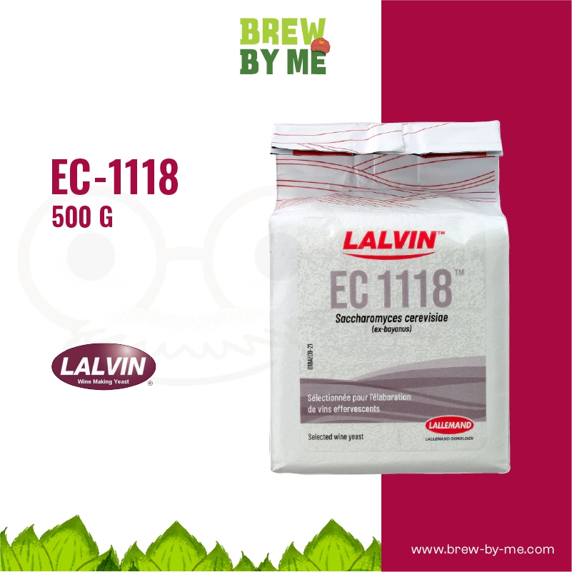 ยีสต์หมักไวน์ Lalvin EC-1118 ขนาด 500 กรัม #homebrew #ทำไวน์