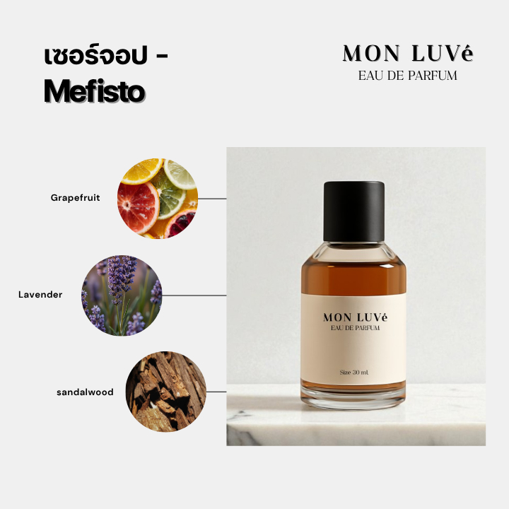 น้ำหอม Mefisto Inspired by mon luvé ขนาด30ML