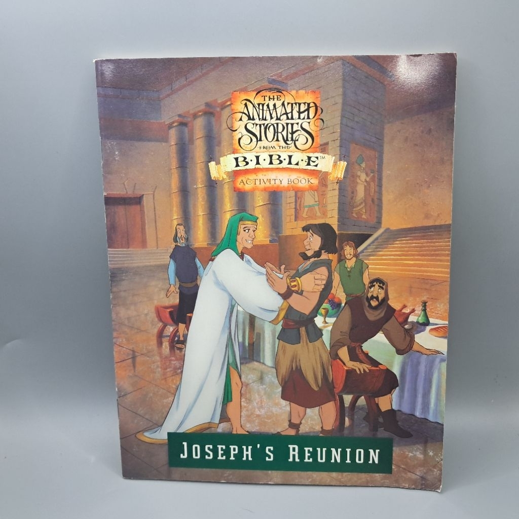 #มือสอง #Bible :The Animated Stories From The Bible Activity Book: Joseph's Reunion.
