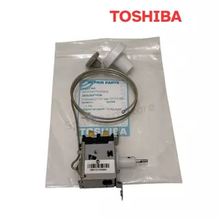 TOSHIBA เทอร์โมสตัทตู้เย็นประตูเดียว แบบกดปุ่มละลายน้ำแข็ง ใช้งานได้กับหลายรุ่น อะไหล่แท้100%