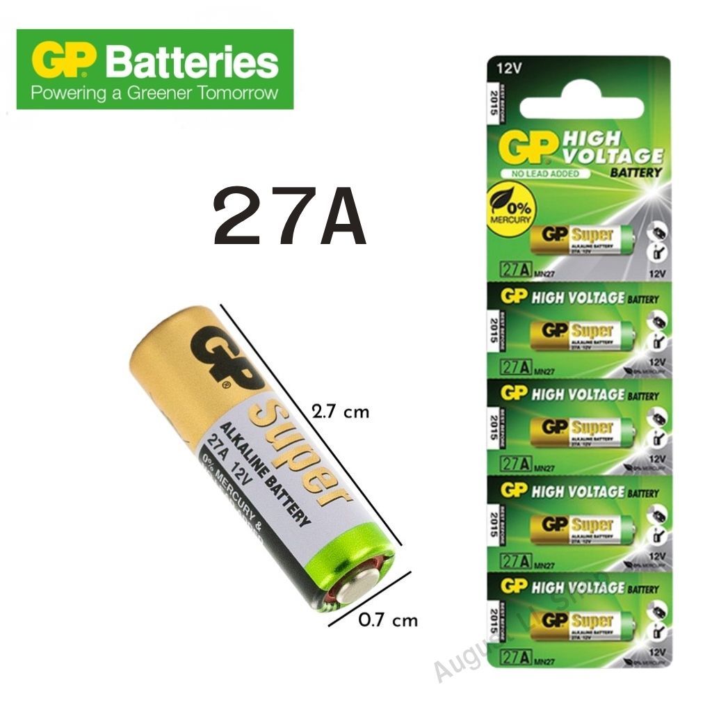 ถ่านรีโมท 27A GP Battery 12V Alkaline