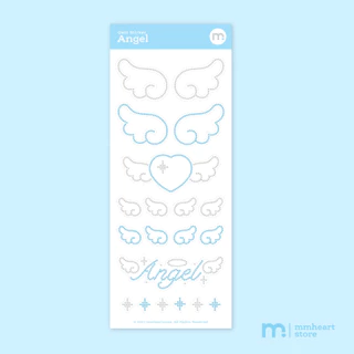 Angel Sticker สติ๊กเกอร์ไดคัท (🚨ไม่ใช่สติ๊กเกอร์เพชรจริงนะคะ เป็นสตกรูปเพชรค่า) | mmheartstore