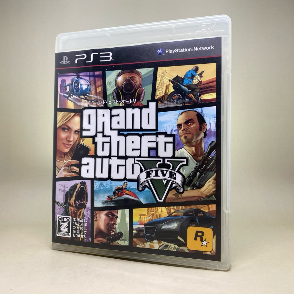 (ภาษาอังกฤษ) *GTA V (Grand Theft Auto 5)(PS3) | PlayStation 3 | Zone 2 Japan | English | มีแผนที่ ขา