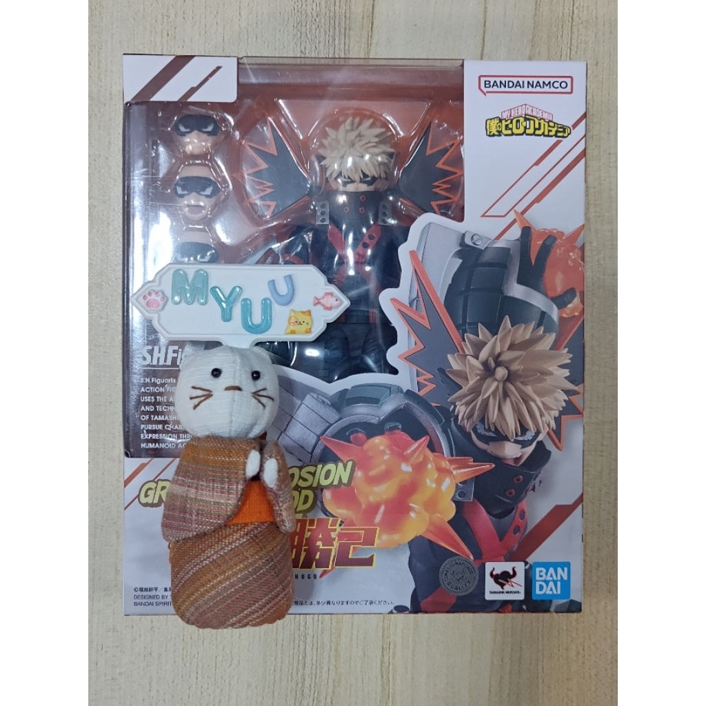 🙀 NEW Katsuki Bakugo My Hero Academia SHF S.H.Figuarts Figuarts Bandai