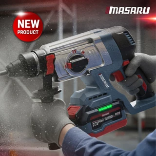 MASARU สว่านโรตารี่ไร้สาย SCDR-205 มอเตอร์ BRUSHLESS 3 โหมด เจาะ สกัด เจาะกระแทก