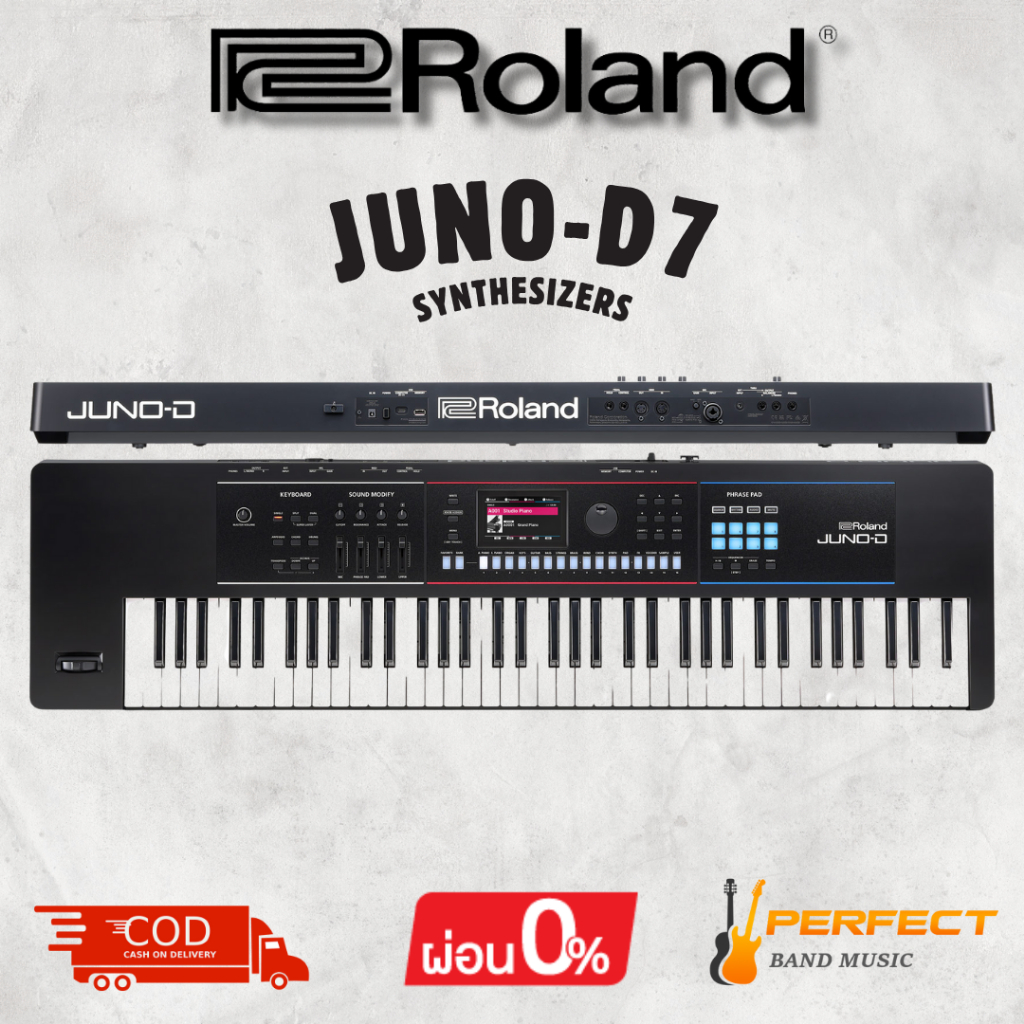 คีย์บอร์ด Roland JUNO-D7 Synthesizer Keyboard * กรุณาสอบถามก่อนสั่งซื้อ *