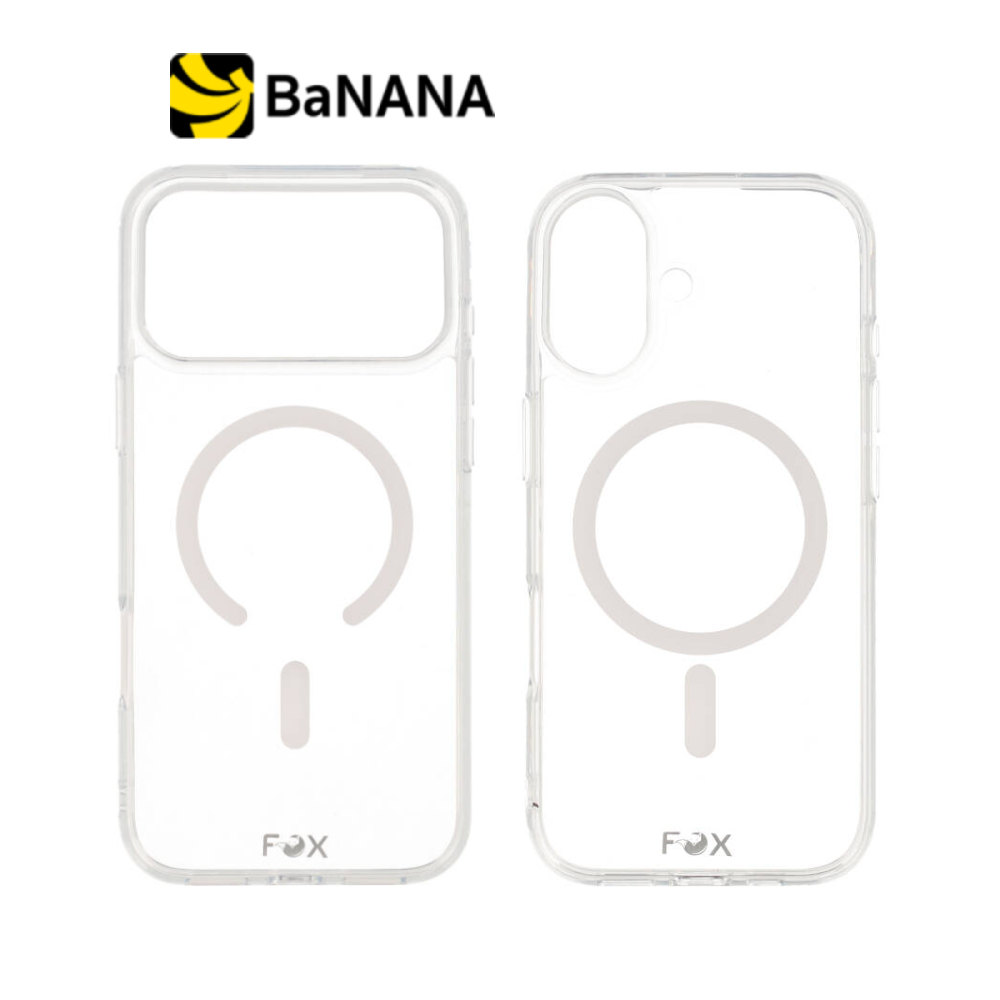 เคส FOX สำหรับ iPhone 17/Air/17 Pro/17 Pro Max vShield Pro Magnetic Transparent by Banana IT