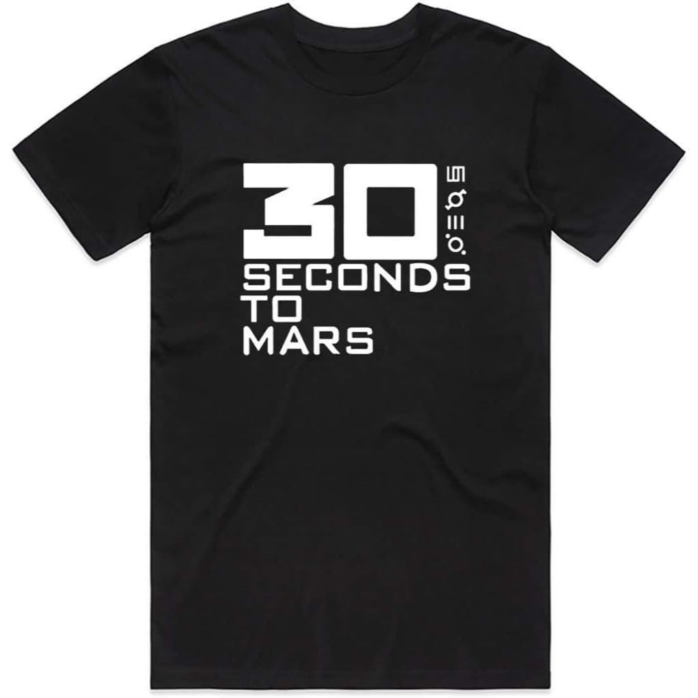 30 Seconds to Mars Logo T-Shirt Short Sleeve Funny Tshirt