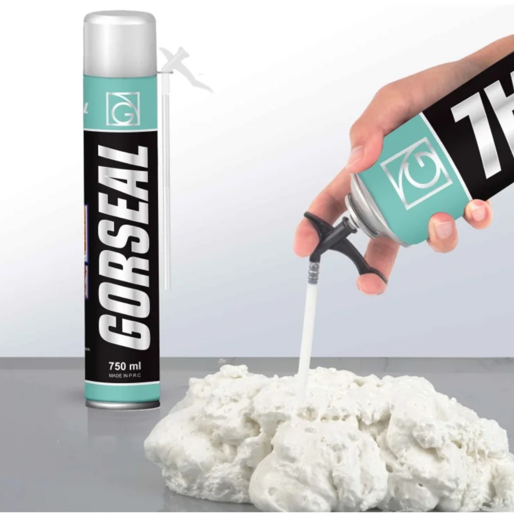 สเปรย์พียูโฟม GORSEAL ขนาด 500ml. สำหรับอุดรอยรั่ว คุณภาพดีเยี่ยม**