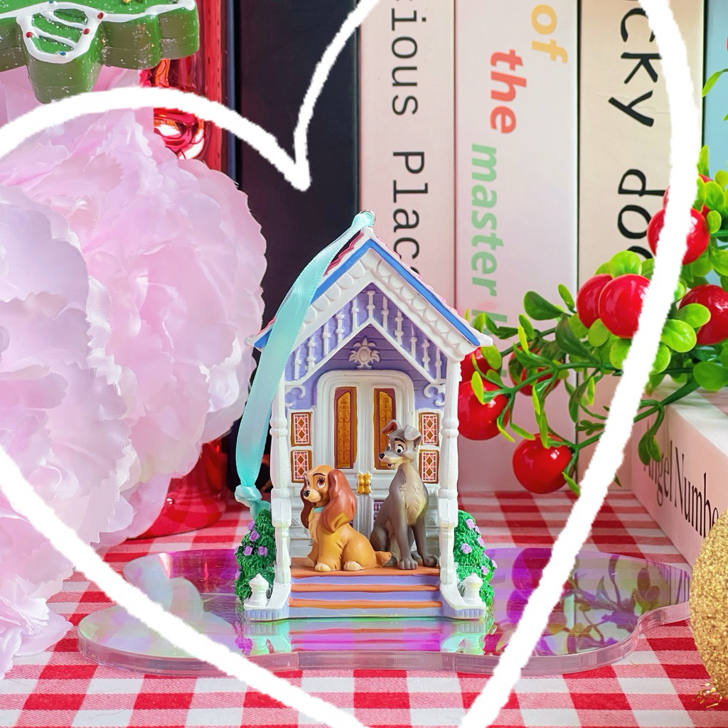 Lady and The Tramp Disney Sketchbook Christmas Ornament🎄