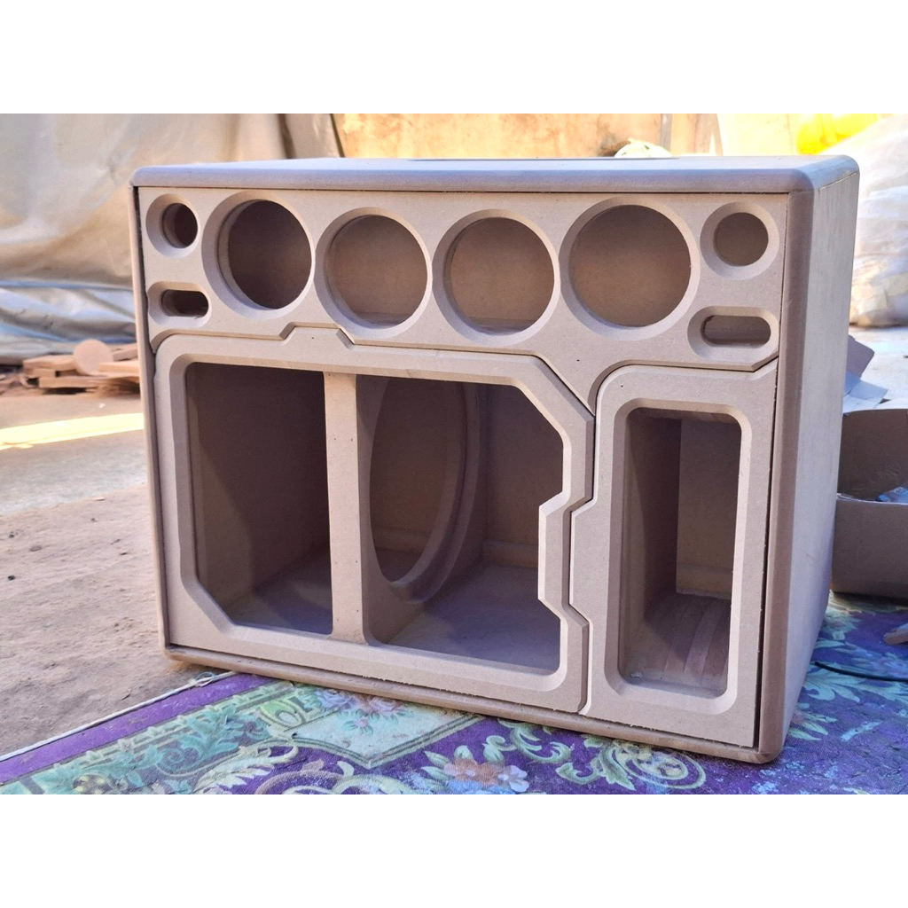 ตู้ลำโพงบลูทูธ 10นิ้ว กระแทกข้าง งานดิบ