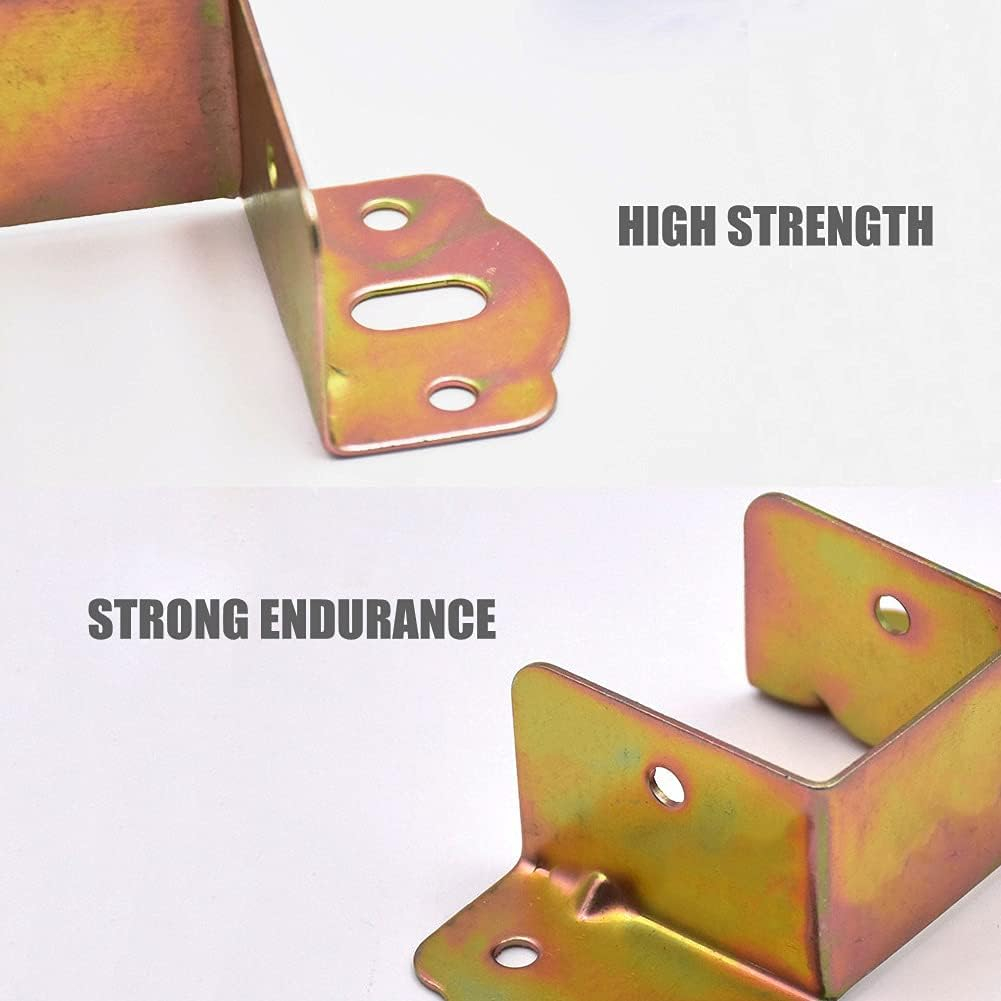 ตัวรับคานเตียง เหล็กฉากรับคานเตียง หูรับคานเตียง ตัวยูรับคานเตียง สแตนเลส มี 3รุ่น ขนาด 32มม. 35มม. 40มม. 1ชิ้น - รูปที่ 2