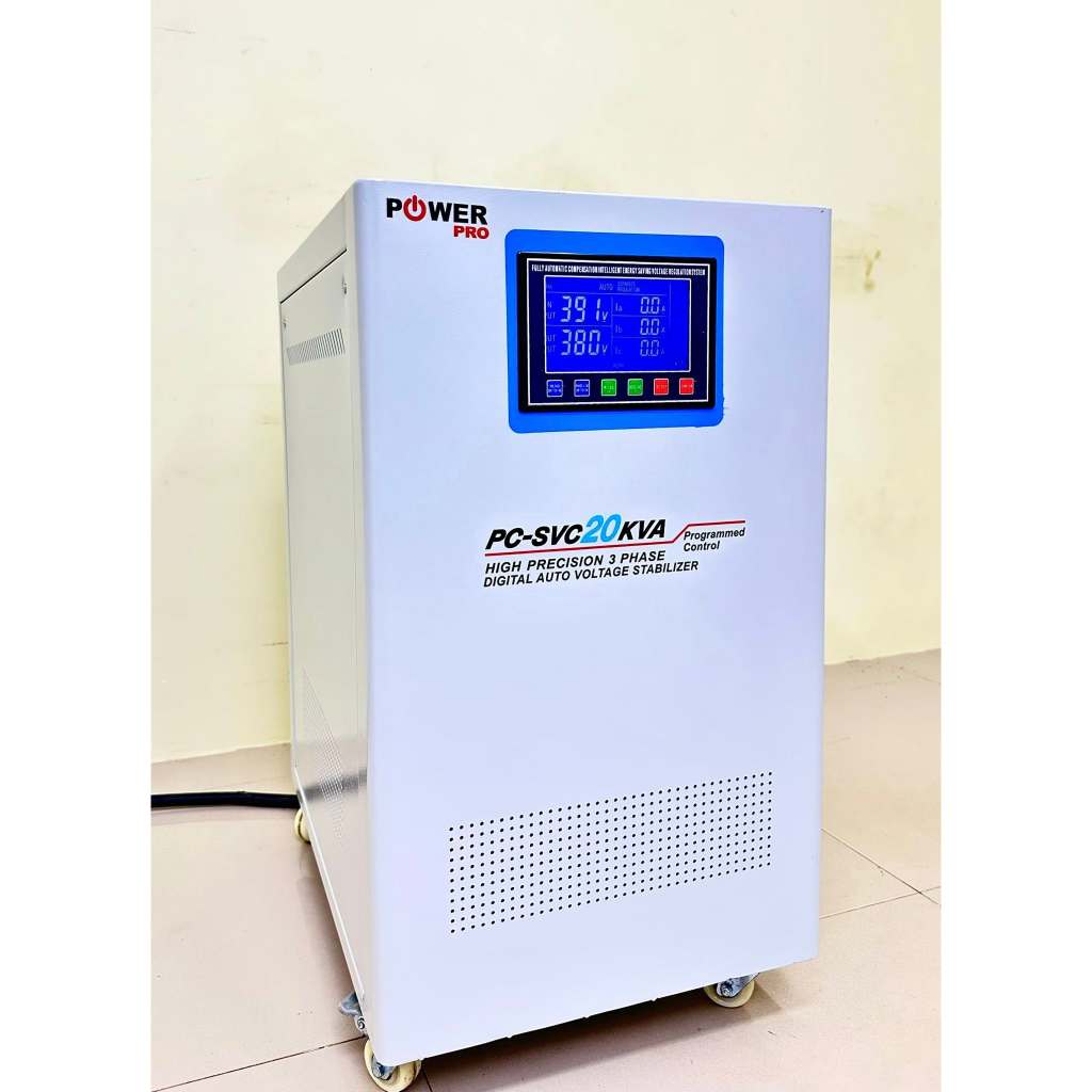 เครื่องปรับแรงดันไฟฟ้าอัตโนมัติ 20Kva แบบ 3 เฟส