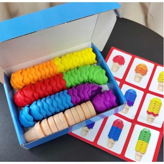 * ออกบิล (ทักแชท)ของเล่นไอศกรีม ( Ice Cream ) Matching Game