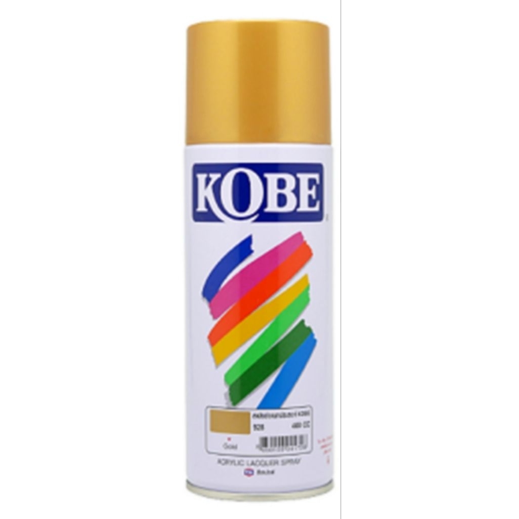สีสเปรย์ KOBE สีทอง เบอร์ 928 สี spray TOA