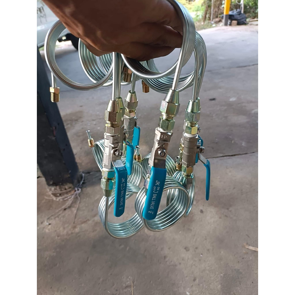 ก๊อกเบิร์นยาง ก๊อกเบรคมือ สแตนเลส304แท้ เหมาะกับเพลาเดิม-เพลาลอย