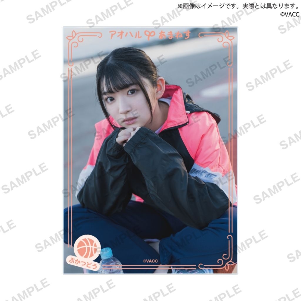 Voice Actor Card Collection VOL.09 Amane Shindo "Aoharu Amanesu" Acrylic Board ภาพอะคริลิค อามาเนะ ช